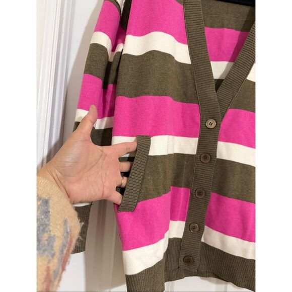 Free People League Of Her Own Cardigan Aurora Pinecone - Picture 6 of 8